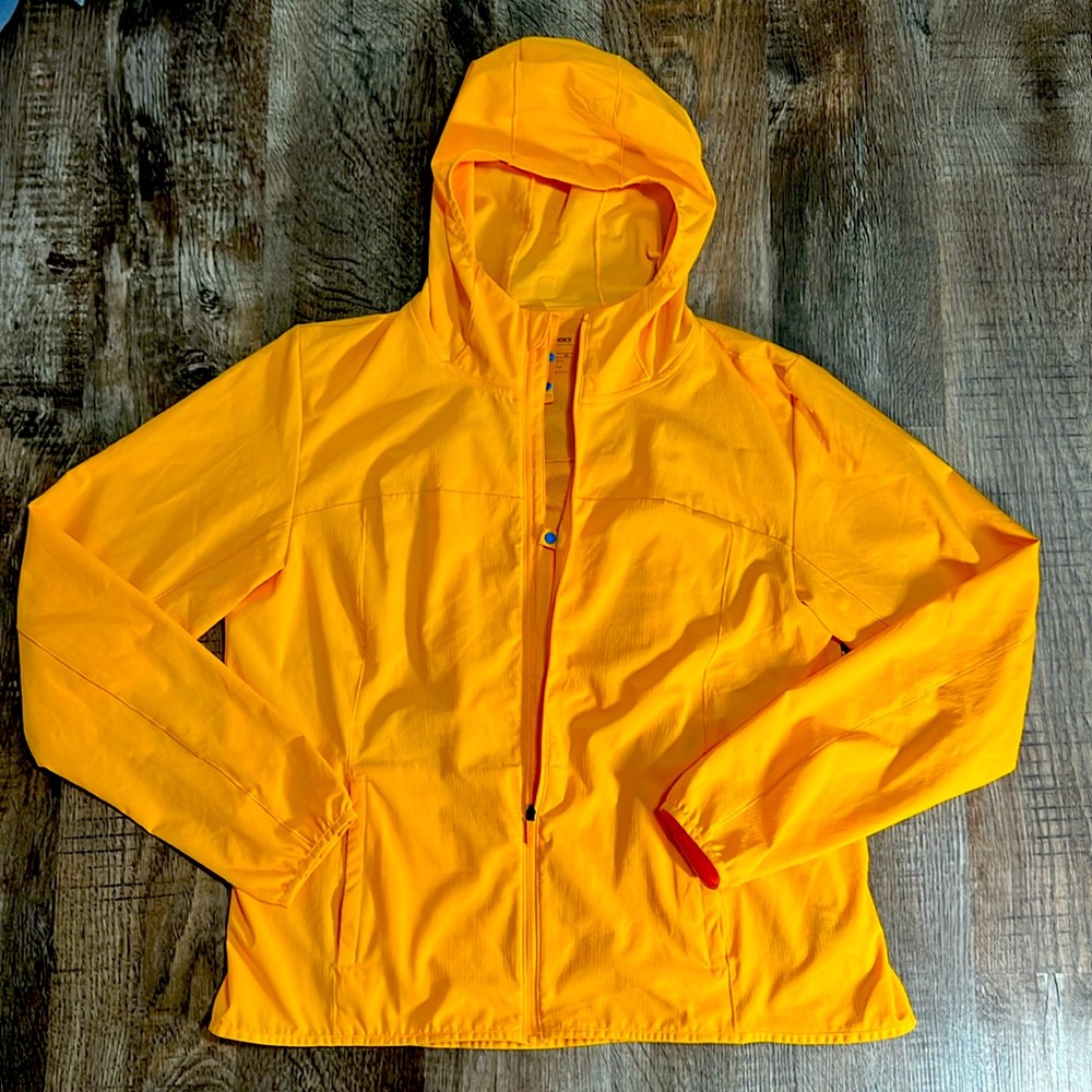 Brooks Ultra Lightweight Packable Canopy Jacket Yellow Gold - W XL